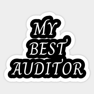 My best auditor Sticker